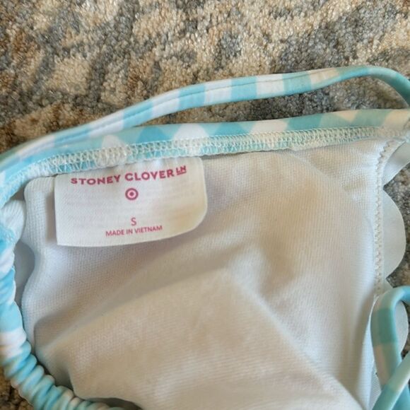 Stoney clover swim top Blue - Picture 4 of 4